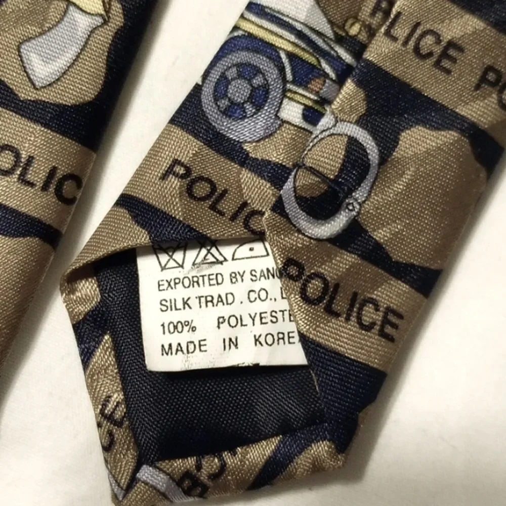 Handmade Fratelli Police Neck Tie